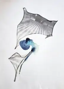 Sofortbildfilm Transfertechnik Mit Aquarell 02